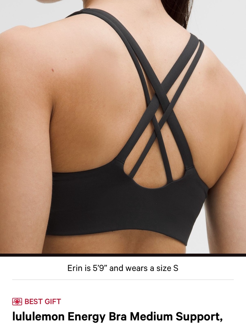 lululemon Energy Bra Evolve - Picture 3 of 6